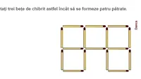 Crezi că eşti inteligent? Testul cu beţe de chibrit, care îţi pune IQ-ul la încercare