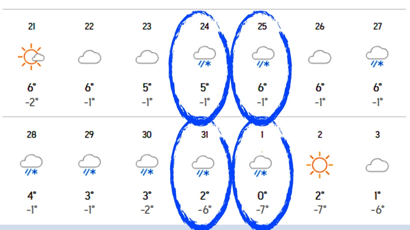 Orașele din România în care ninge de Crăciun și de Revelion. Meteorologii Accuweather au întocmit lista