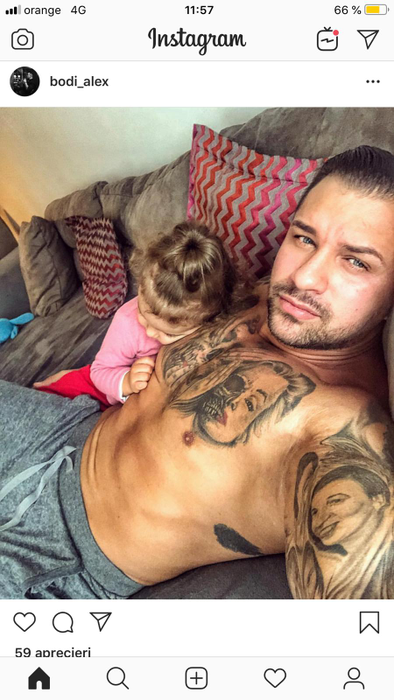Alex Bodi s-a despărțit din nou de fosta soție! Și-a șters toate pozele cu ea. Care este motivul
