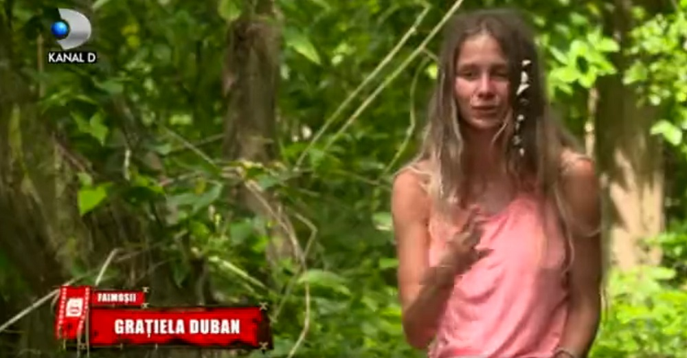 Cu ochii în lacrimi Graţiela Duban, mesaj pentru soţul ei: “Probabil că asta e lecţia”. Detaliul intim pe care l-au observat toţi la actriţa aflată la Survivor România