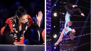 Cine sunt Olya și Valera, copiii care au primit vineri Golden Buzz. Andra i-a trimis direct în semifinală