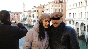 Insarcinata si proaspat casatorita, fiica lui Fane Spoitoru a petrecut de minune la Venetia