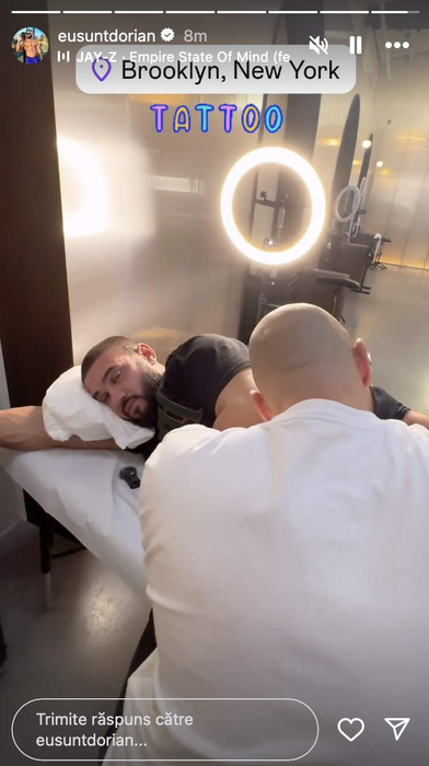 Dorian Popa își trăiește visul american! Aflat în vacanță în SUA, artistul și-a făcut un nou tatuaj