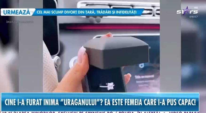 Inelul pe care Tzancă i l-ar fi dat Alinei