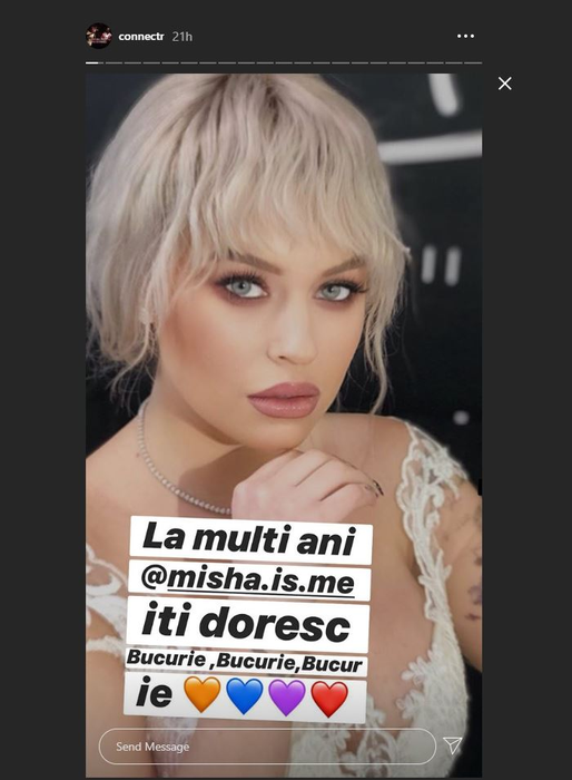 Misha, petrecere restrânsă de ziua ei, iar fostul soț nu a lipsit! Cum a surprins-o Connect-R pe fosta lui soție