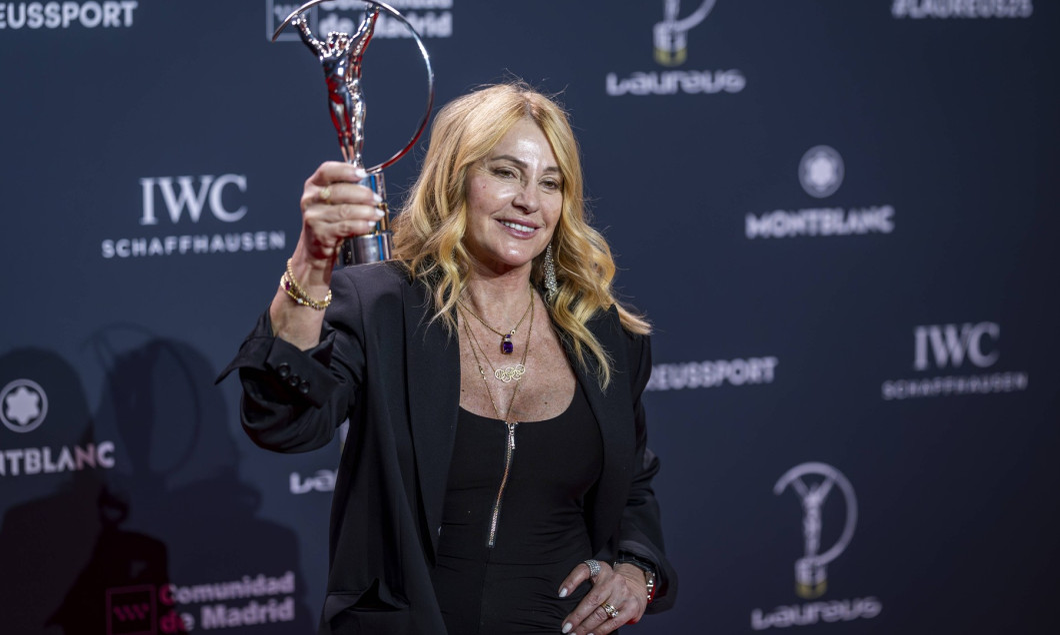 Nadia Comăneci la premiile Laureus