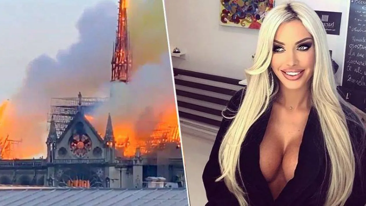 Nu e banc! Cum a reacționat Loredana Chivu după ce a aflat că a ars Catedrala Notre Dame