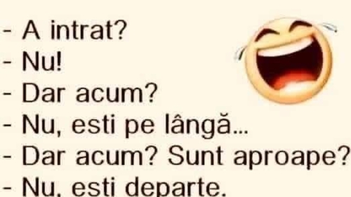 Bancul începutului de lună | "A intrat?!"