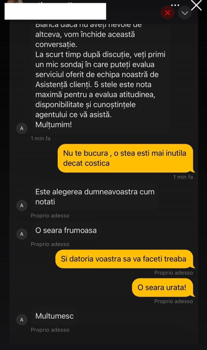 Ce a păţit Bia Khalifa după ce şi-a cumpărat mâncare printr-un curier celebru. Dialogul halucinant avut cu un angajat