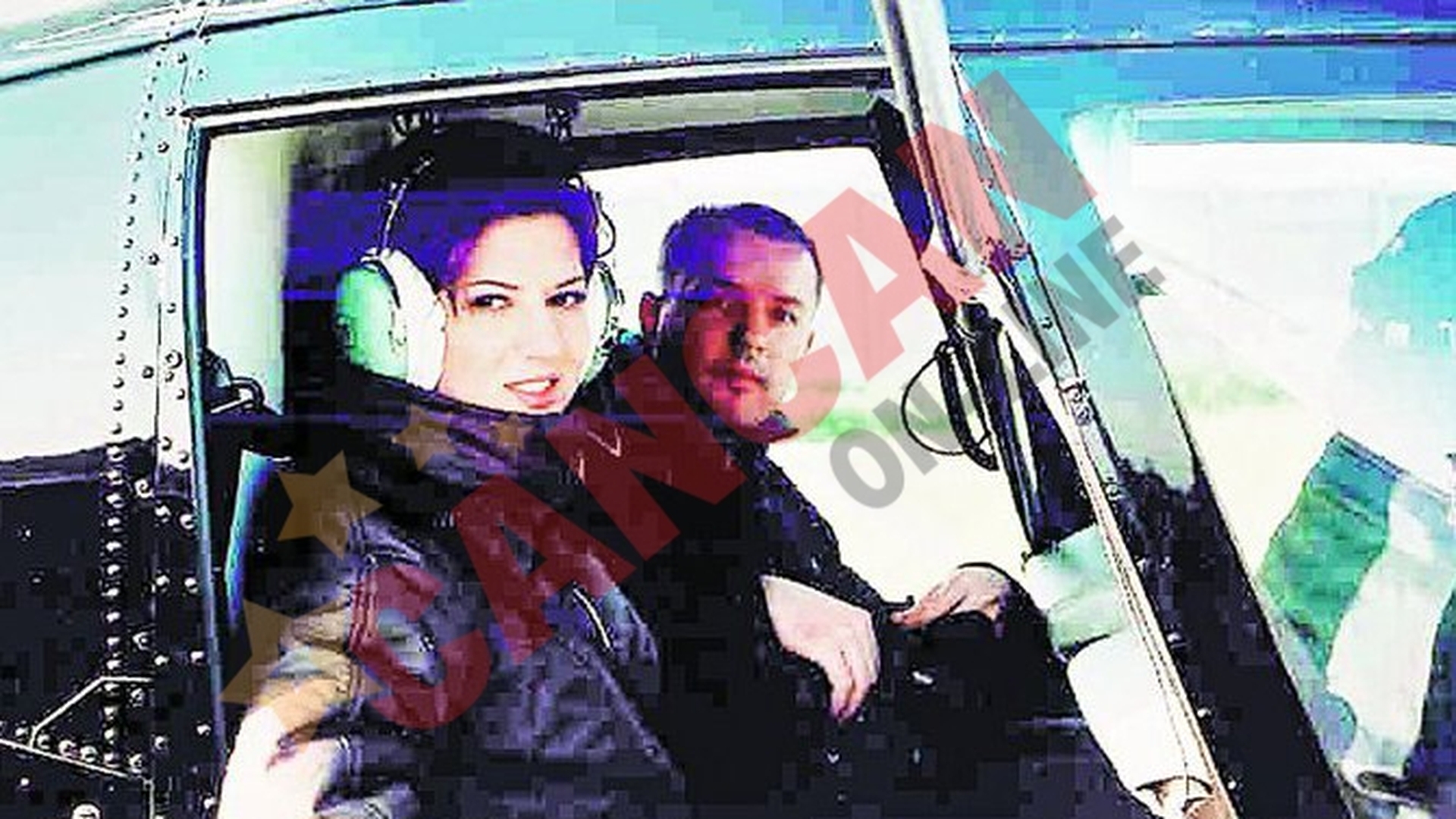 Amalia Enache a zburat cu un elicopter fara usi