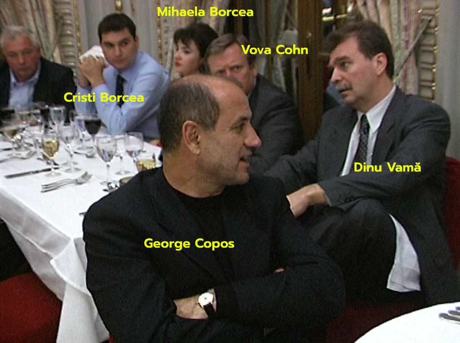 Imagine de colecție cu figurile emblematice ale fotbalului românesc de după Revoluție: George Copos , Dinu Vamă, Vova Cohn și Cristi Borcea (SURSA FOTO: CANCAN.RO)