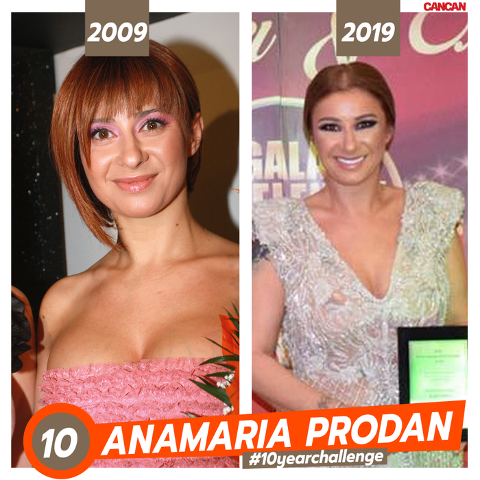#10yearchallenge. Cum arătau Andra, Gina Pistol sau Antonia în urmă cu 10 ani. Top 30 transformări  ale vedetelor din România