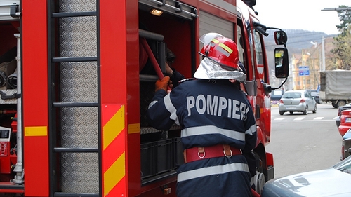 Incendiu în Bucureşti, zona Barbu Văcărescu!