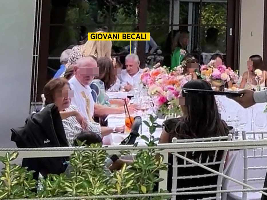 Giovani Becali, masă faraonică la Isoletta (Foto: CANCAN.RO)