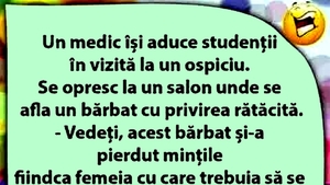 BANC | Un medic își duce studenții în vizită la un ospiciu