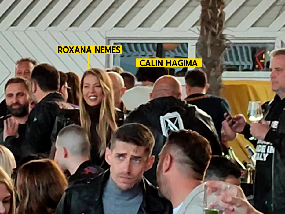 Roxana Nemeș și soțul ei, Călin Hagima, s-au distrat în Loft Mamaia, de 1 Mai (Foto: CANCAN.RO)