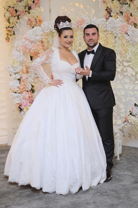 George și Bianca, la nunta acesteia