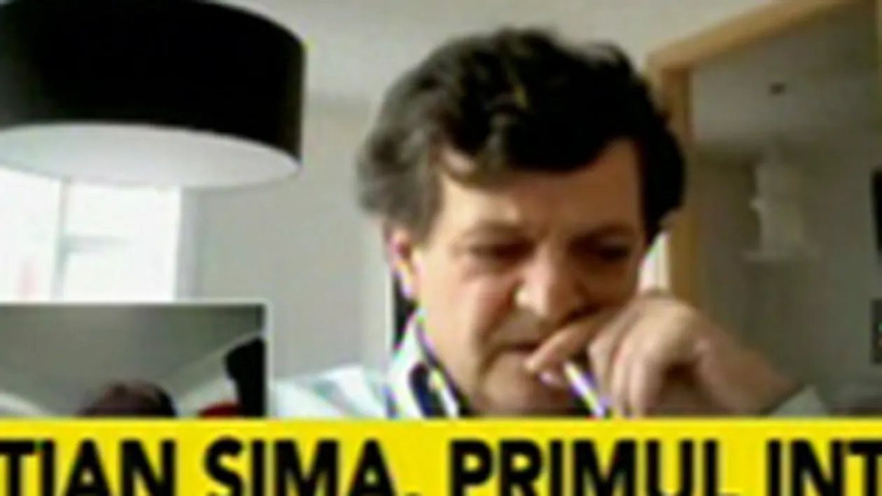 Primele imagini cu Cristian Sima din Islanda! Cu tigara in gura si cu o cafea in fata, cel mai cautat om din Romania spune ca n-are de gand sa se intoarca in tara