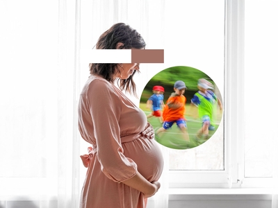 Și-a dorit familie mare și viața a luat-o în serios! A născut trei băieți deodată și acum are cinci copii acasă