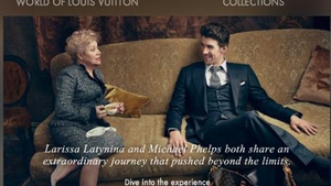 Michael Phelps este noua imagine a marcii Louis Vuitton