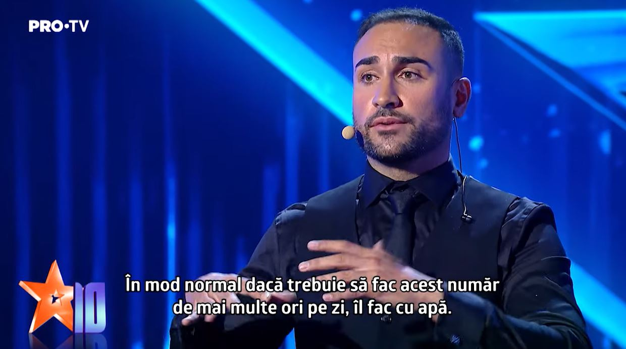 Surpriză! Cine este Ivan, tânărul care a înmulțit vinul la Românii au Talent de la Pro TV