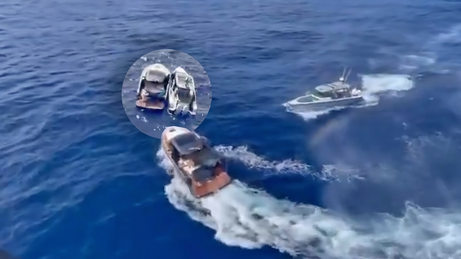 Urmărire ca în filme pe mare în Spania