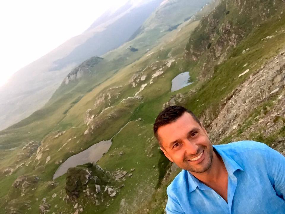 Mihail Marcu este poliţst la Brigada Rutieră a Capitalei