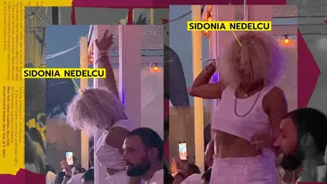 Sidonia, fosta soție a ”șmecherului cu elicopter”, spectacol pe Litoral. Loft-ul a făcut-o vedetă încă o dată