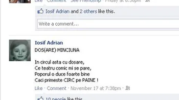 A compus o poezie de despartire. Citeste aici ultimul mesaj al lui Cocoana inainte sa ajunga la inchisoare