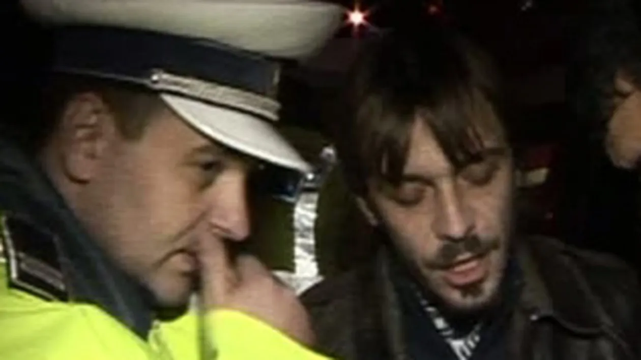 Un sofer beat si fara permis si-a bagat sotia insarcinata in spital dupa ce a intrat cu masina intr-un parapet din centrul Capitalei!