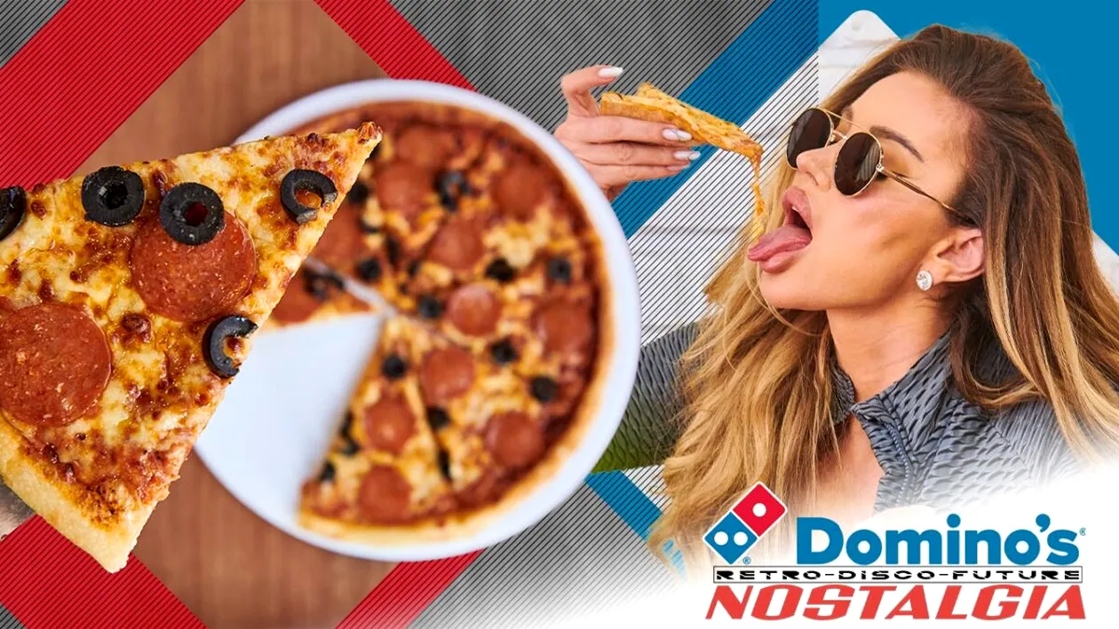 Bomba sexy știe că aspectul e primordial și mănâncă la numărul 1 mondial. Domino’s a cucerit-o prin calitate și cea mai HOT pizza din România!