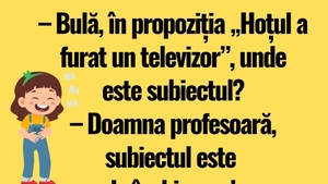 Bancul începutului de săptămână | Bulă și limba română