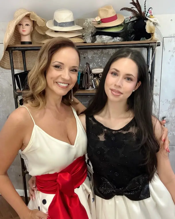 Andreea Marin și fiica ei, Violeta