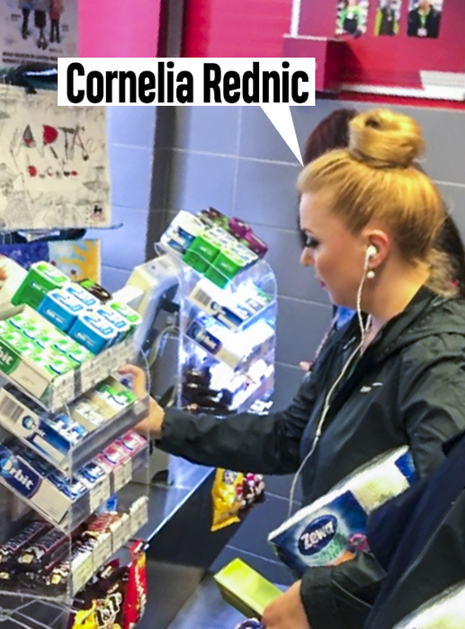 Cornelia Rednic la cupărături