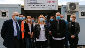 A fost inaugurat cel mai mare spital pentru COVID-19 din România: capacitate, 500 de pacienți VIDEO