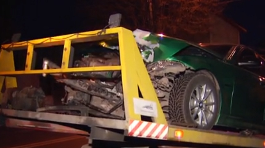 Accident în lanț în zona Fundeni din Capitală. Trei mașini au fost implicate