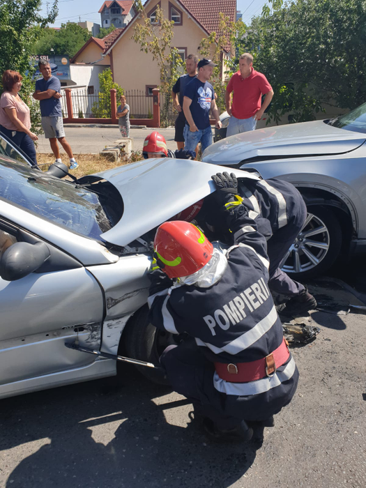 Accident în lanț pe varianta Prundu a municipiului Pitești