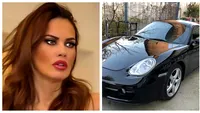 Oana Zăvoranu e foc și pară! Bolidul ei de lux, parcat în fața casei, a fost lovit în miezul zilei