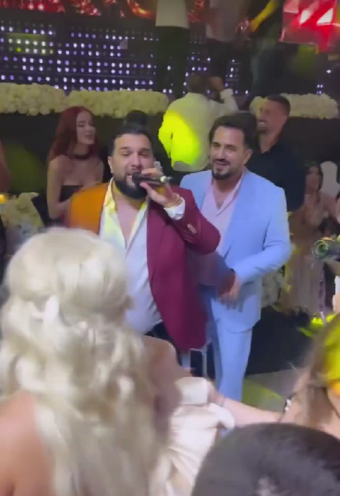 Anda Adam și Yosif Mohaci au avut o nuntă în stil libanez/ Sursa foto: Instagram