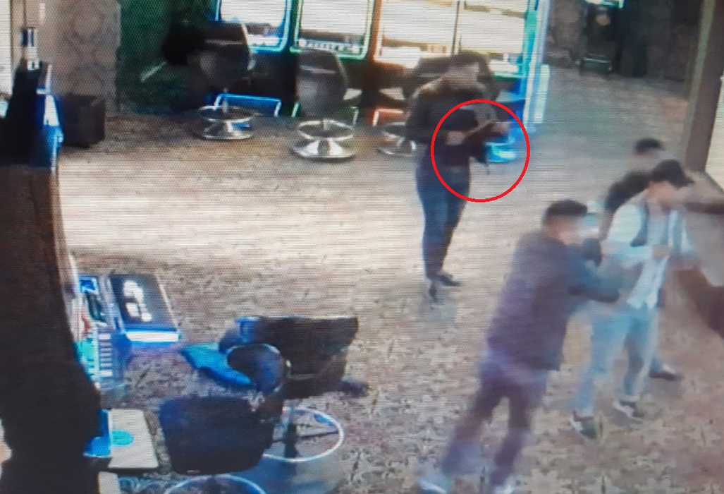 Scenele dure au fost surprinse de camerele de supraveghere