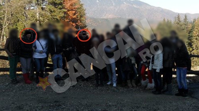 FOTOGRAFII EXCLUSIVE Uite ce relaxati erau Oana si proful de sport de la "Jean Monnet" pe care-l acuza acum de viol, in excursia de la Predeal