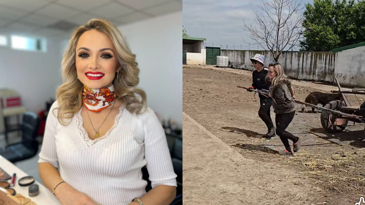Amalia Bellantoni este „recidivistă”! A mai ”pulverizat” un bătrân de 76 de ani
