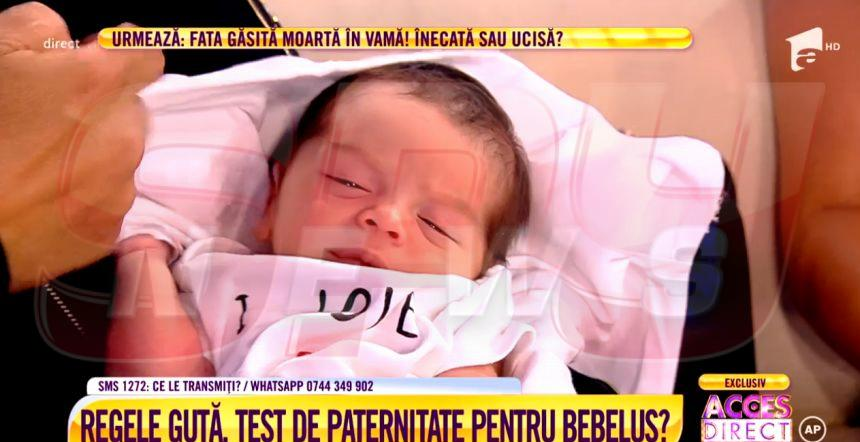 Primele imagini cu Edan, copilul lui Nicolae Guță și al Cristinei