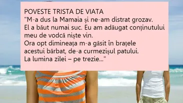 POVESTE ADEVARATA: Am plecat la plajă, la Mamaia. Vodcă, vin... Dimineaţa m-am trezit în braţele lui...