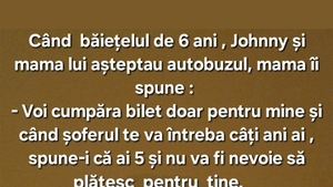 Bancul de weekend | "Voi cumpăra bilet doar pentru mine"