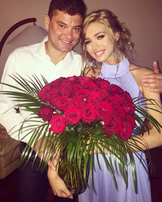 Cristian Boureanu, alături de iubita sa, Laura Dincă
