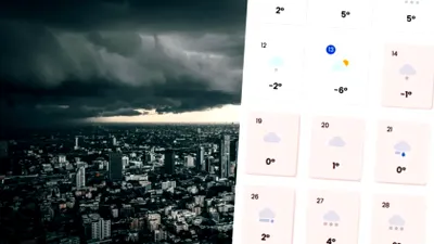 Cel mai întunecat oraș din România. 26 de zile consecutive fără soare, începând de azi, potrivit meteorologilor EaseWeather