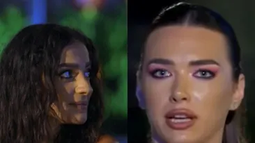 Moment jenant pentru Iustina şi Daiana la Insula Iubirii. Au fost singurele care au pățit-o