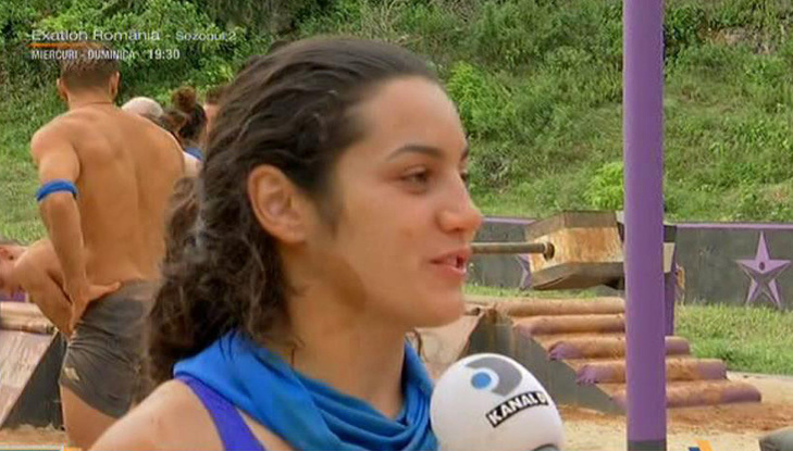 Naomi Musca a fost eliminata de la Exatlon