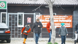 Nu rateaza niciun meci de fotbal al fiului sau. Copii lui George Mihaita nu-i calca pe urme: toti vor sa se faca sportivi!